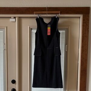 Tory Burch Black Midi Dress